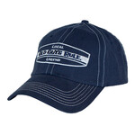 Old Guys Rule Baseball Cap Hat - Local Legend - Navy Blue