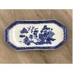 Blue Willow Rectangular Plate - Made in Japan - 37 x 17.5 cm