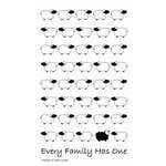 Black Sheep of the Family - Cotton Kitchen Tea Towel