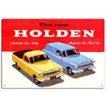 New Holden Ute Panel Van Tin Sign - Retro - 20 x 30 cm