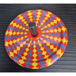 Spinning Top - Multicoloured Diamonds - Colour Changing Illusion