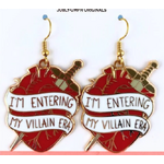 I'm Entering My Villain Era Earrings - Jubly-Umph Originals