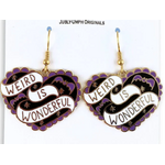 Weird is Wonderful Earrings - Jubly-Umph Originals