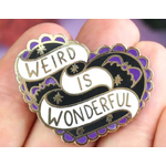 Weird is Wonderful Lapel Pin - Jubly-Umph Originals