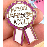 Awesome Adult Lapel Pin - Jubly-Umph Originals