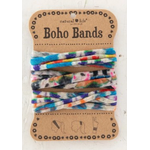 Boho Bands - Lot of 3 - Natural Life - Blue/Fuchsia/Marigold