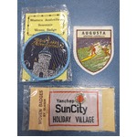 Souvenir Sleeve Patch - Vintage WA x 3 - Yanchep Augusta Adventure World