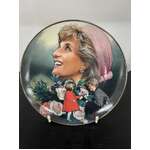 Franklin Mint - Princess Diana Plate - England's Rose