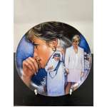 Franklin Mint - Princess Diana Plate - Angels Among Us