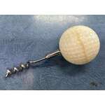 Vintage Cork Screw - Golf Ball