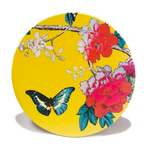 Ceramic Trivet - Cork Backed - Anna Chandler - Saffron Yellow Bird