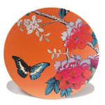 Ceramic Trivet - Cork Backed - Anna Chandler - Orange Bird 