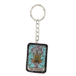 The Stoner - Tarot Card Keyring