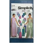 Simplicity 9729 Sewing Pattern - Girls' Tops, Skirt & Pants - Size 7-16