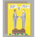 Blank Greeting Card - Mr & Mr - Wedding