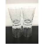 VINTAGE Edinburgh Crystal Lochiel Old Fashioned Tumblers 9 Ounce - Set of 4