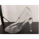 Clear Glass Slipper - High Heel - Vase