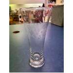 Vintage Etched Iced Tea/Beer Glass - Grapes