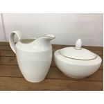 Royal Doulton Inspiration Creamer Jug & Sugar Bowl 