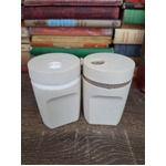 VINTAGE Tupperware Salt & Pepper Set - Cream