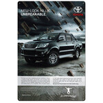 New-Look Hilux - Unbreakable - Toyota Retro Tin Sign