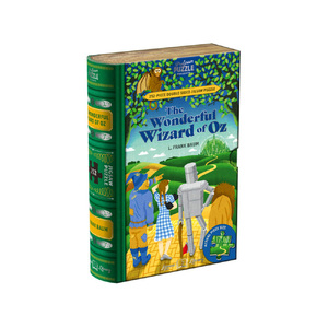 Double Sided Library Jigsaw Puzzle - The Wonderful Wizard of Oz - 252 Piece 