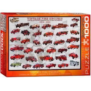 Vintage Fire Engine Jigsaw Puzzle - 1000 Pieces - Eurographics Puzzles