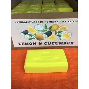 Lemon & Cucumber Soap 100g Bar - Australian Made  