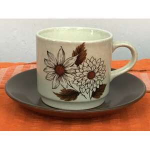 Retro Johnson Australia Dahlia Cup & Saucer 