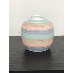 Indian Desert Japan Pastel Striped Vase - 8.5 cm Tall