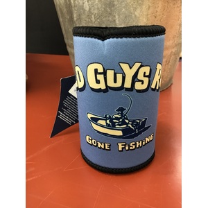 Old Guys Rule Gone Fishing Stubby Holder