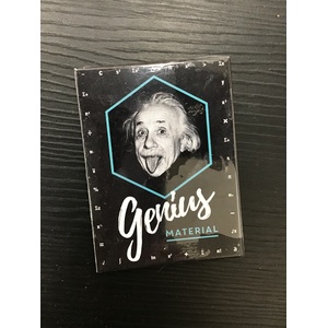 Genius Material Albert Einstein - Funny Fridge Magnet