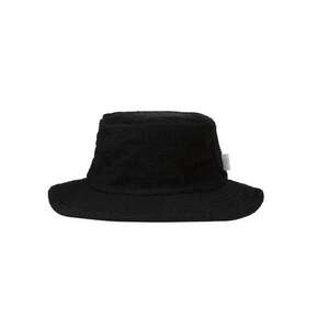 Terry Towelling Bucket Hat - XXL - Black