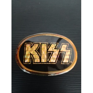 VINTAGE 1977 Kiss Belt Buckle - Prism Design - LA Pacifica