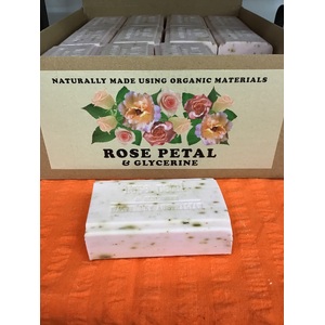 Rose Petal Glycerine Soap 100g Bar - Australian Made