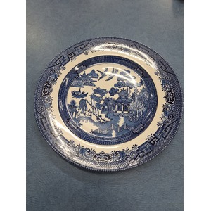 Churchill Blue Willow Dinner Plate - 24 cm