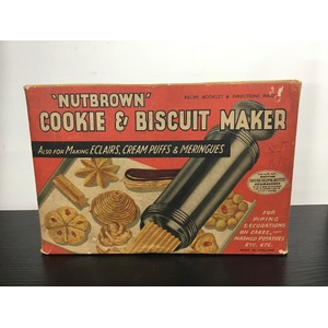 VINTAGE Nutbrown Cookie & Biscuit Maker - Kitchenalia