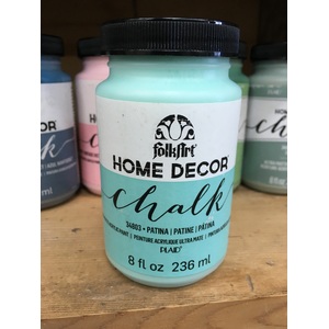 Folkart Home Decor Chalk Paint - Pastel Green - Patina - 236 ml