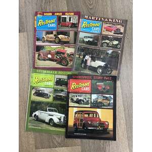 Restored Cars Magazine Australia - Lot of 4 - No 26 34 35 36 