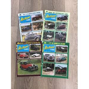 Restored Cars Magazine Australia No 14 15 17 18 - 1976