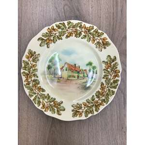 Royal Doulton Old Inns Plate D6072 - The Leather Boffel Cobham