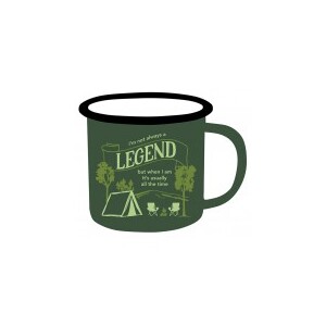 Camping Legend - Adventure Enamel Mug 