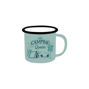 Camping Queen - Adventure Enamel Mug 