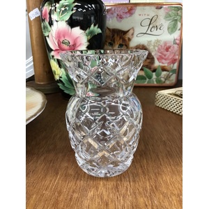 VINTAGE Crystal Vase - Small - 9 cm