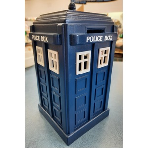 Blue Police Box Money Box