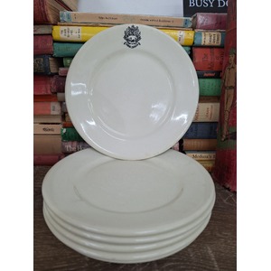 Wembley Ware Cygnis Insignis Badged Side Plate - Western Australian Crest - Set of 6