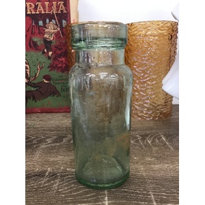 VINTAGE Gillard & Co London Jar - Light Green 