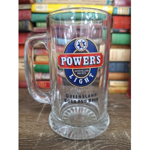 VINTAGE Beer Mug - Power's Light - Queensland