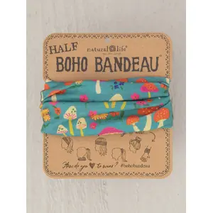 Half Boho Bandeau - Mushroom Forest 