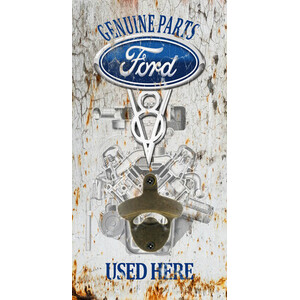 Ford V8 Wall Bottle Opener